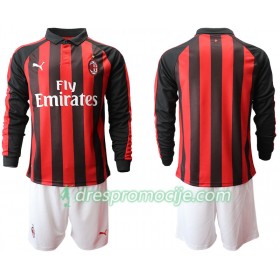 AC Milan Dres Dječji Domaći 2018/19 Dugim Rukavima